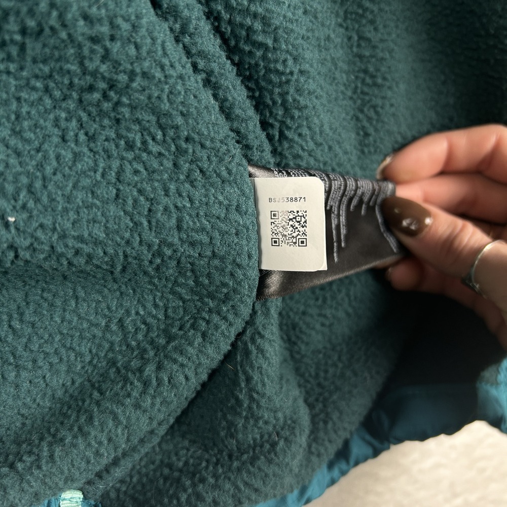The North Face Jacket Womens XS Retro Pile Fleece Full Zip Outdoor‎ Green - Picture 7 of 16